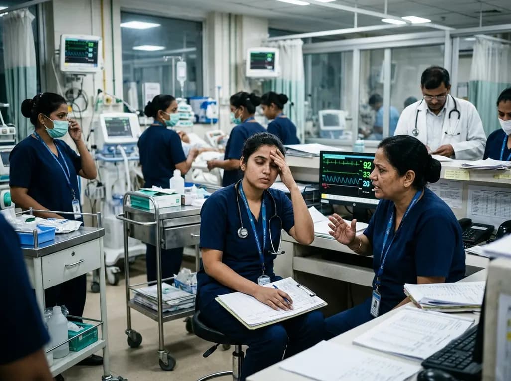 Job Stress, Incivility, and Quality of Nursing Care in the ICU