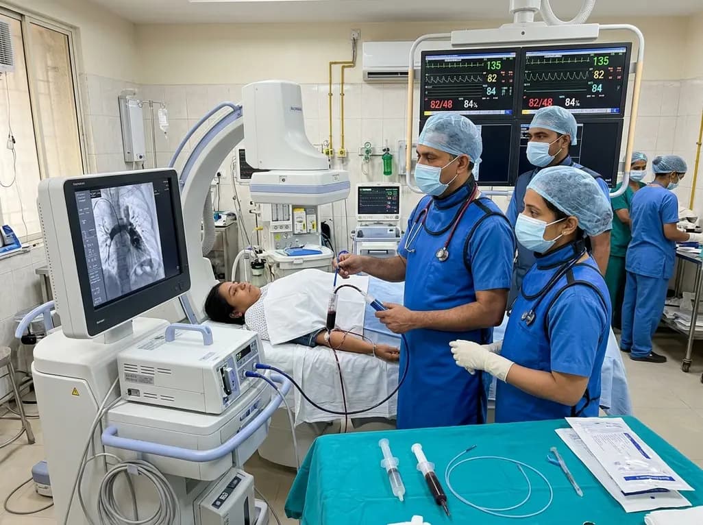 Aspiration Thrombectomy in Pulmonary Embolism with Severe Anemia: Clinical Insights and Rescue Strategies