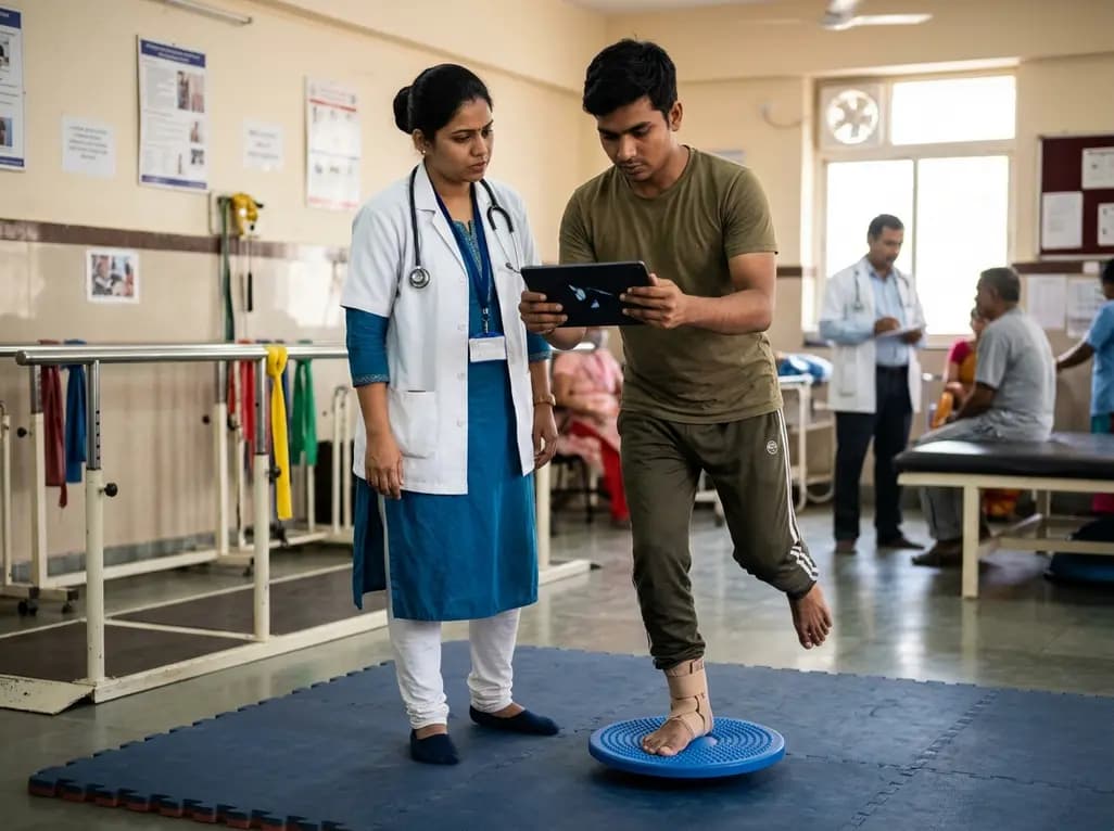 Effects of Dual-Task Training on Dynamic Balance in Chronic Ankle Instability: A Randomized Controlled Trial