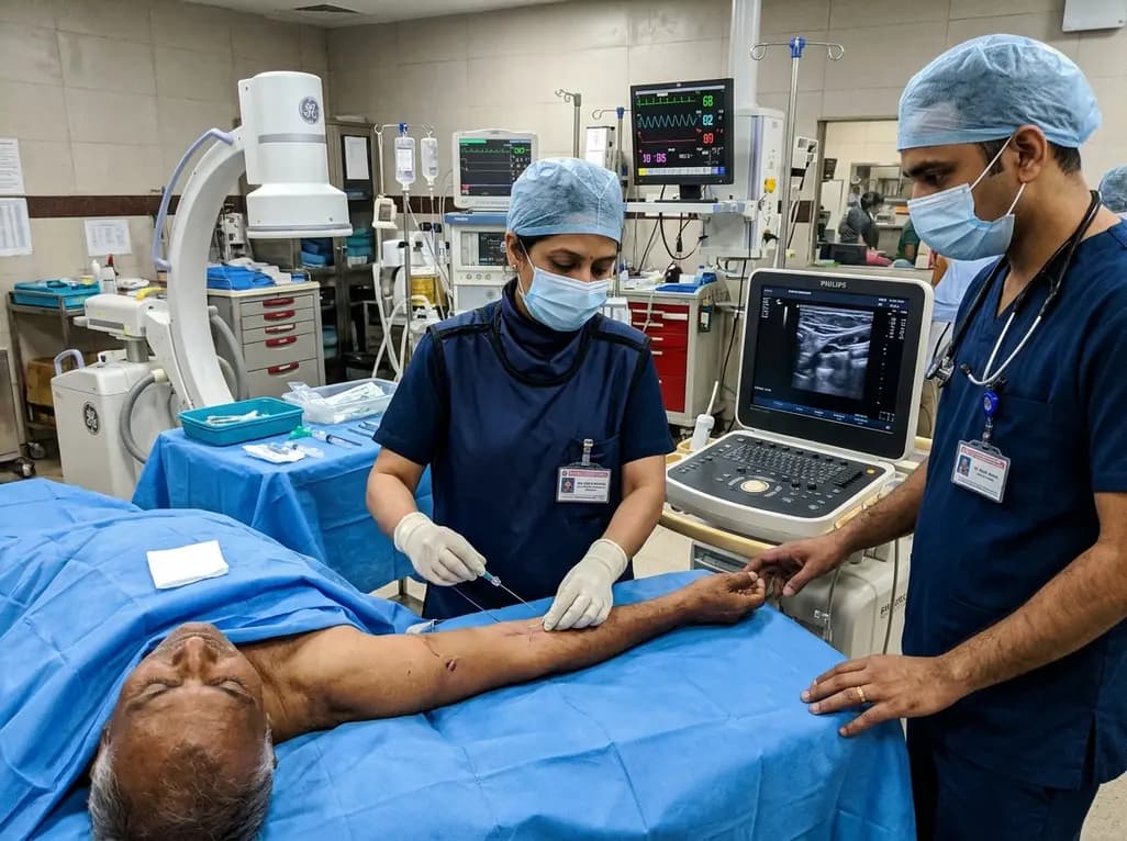 Hybrid Anterograde Tunnelling for PICC Placement Without a Dedicated Blunt Tunneller