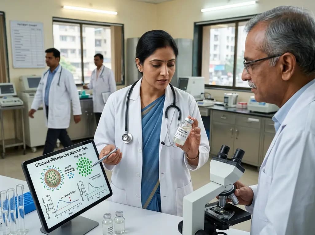 Glucose-Sensitive Nanocarriers Enable On-Demand Insulin Delivery for Glycemic Control
