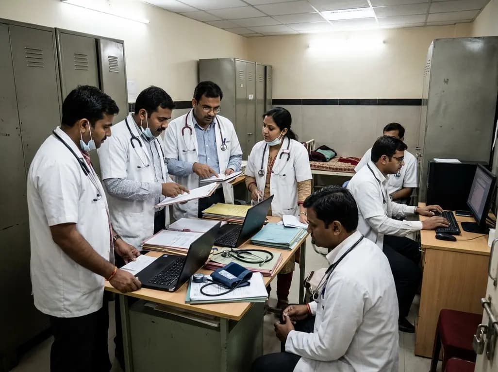 Workroom Contact Networks: How Duty Room Size Influences Respiratory Virus Transmission in Hospitals