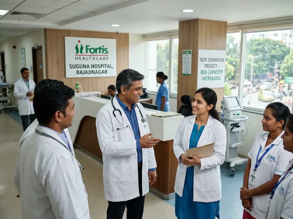 Fortis Healthcare Acquires Suguna Hospital in Bengaluru