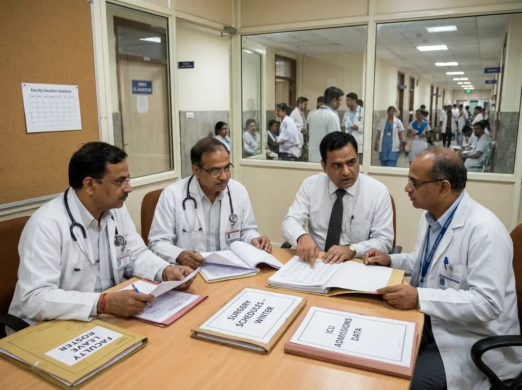 Centre Scrutinizes Doctor Vacations in Medical Colleges