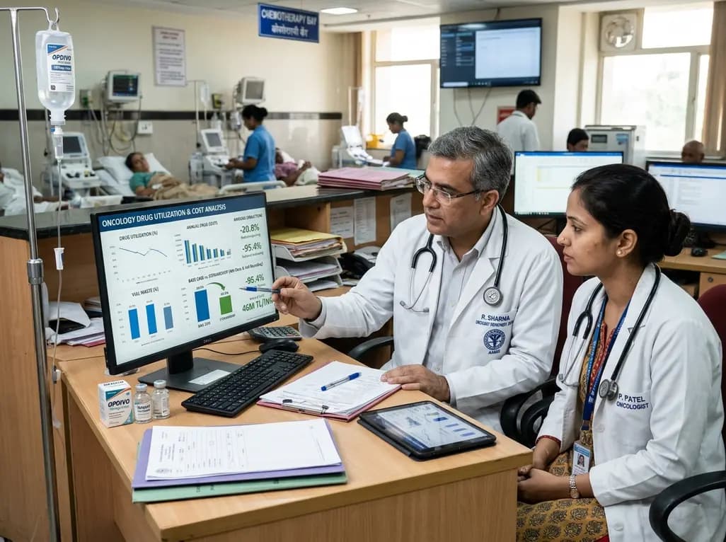 Nivolumab Dose Stewardship in Oncology: Health-Economic Simulation and Waste Reduction
