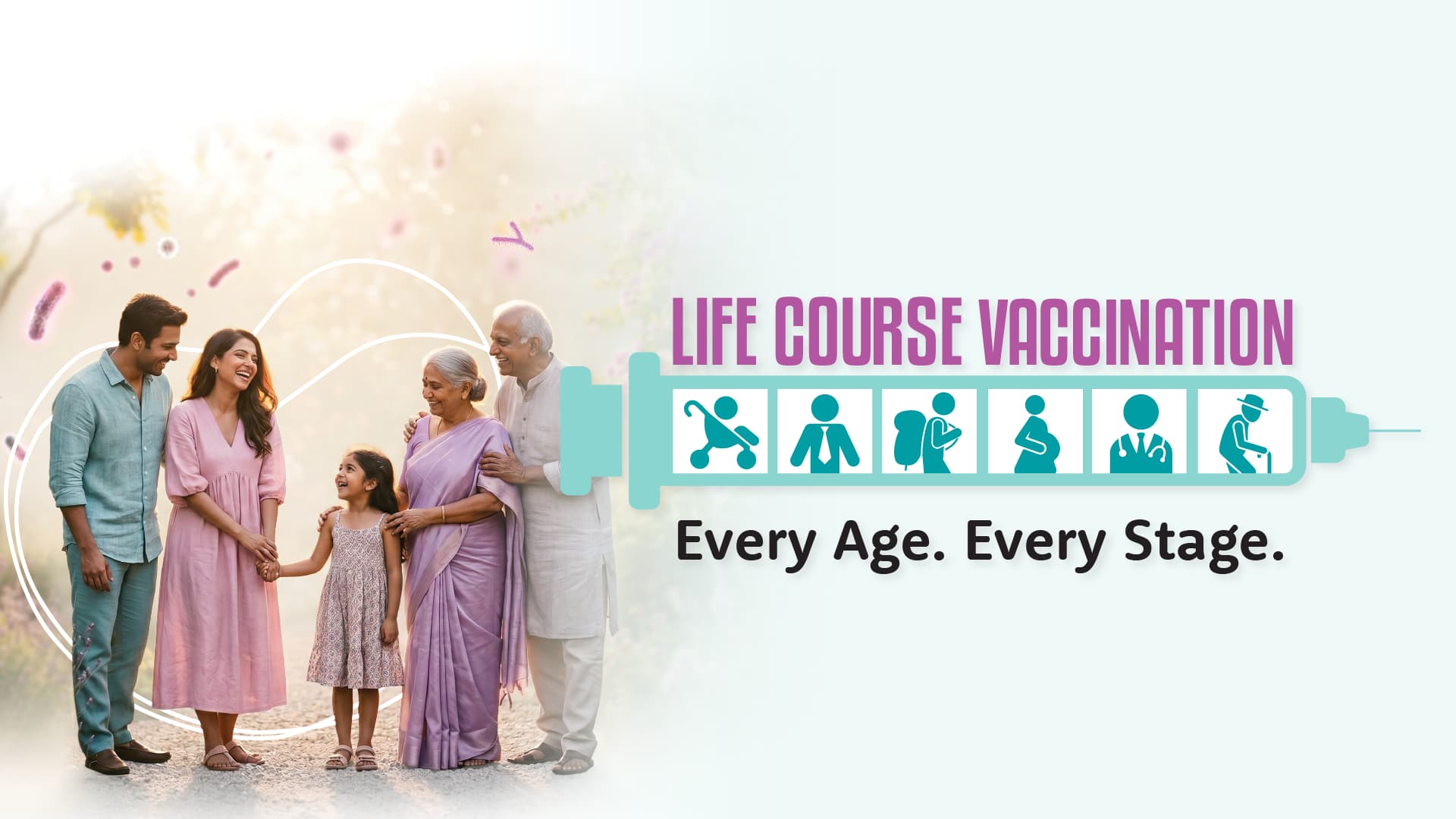 Life Course Vaccination: Every Age. Every Stage